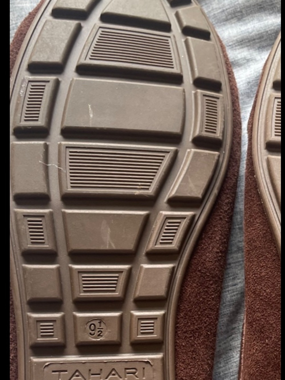 Tahari Women’s Suede Driving Shoes Loafers Moccasins 9.5 Chocolate Brown NWOT - Picture 4 of 4